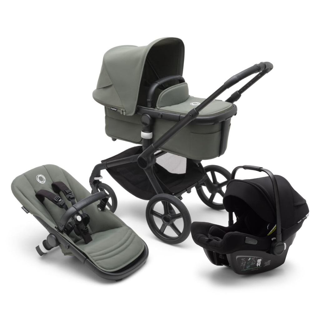 Bugaboo Fox 5 Black Forest Green 3 in 1 Premium