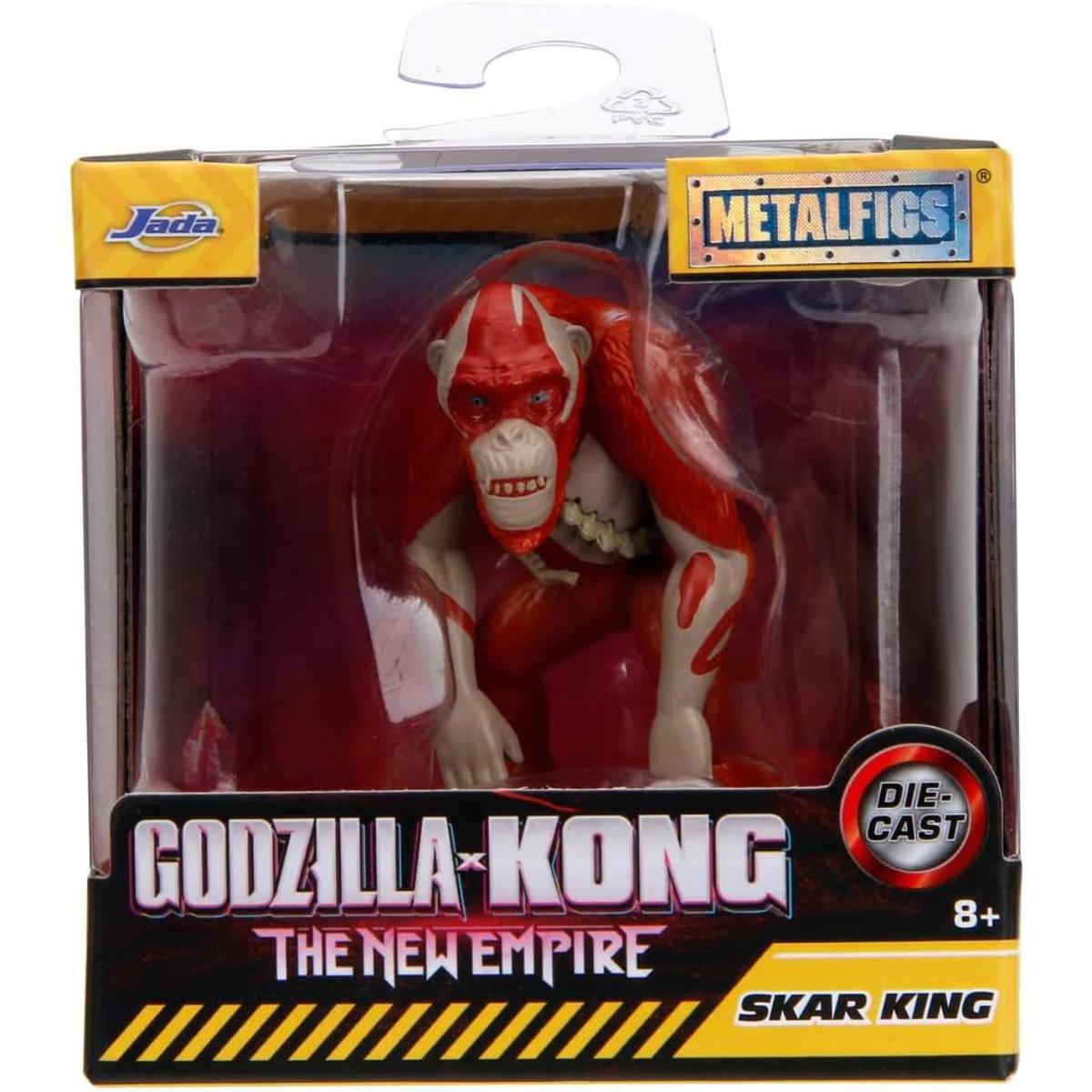 Jada Godzilla Kong Figurina Metalica 6cm