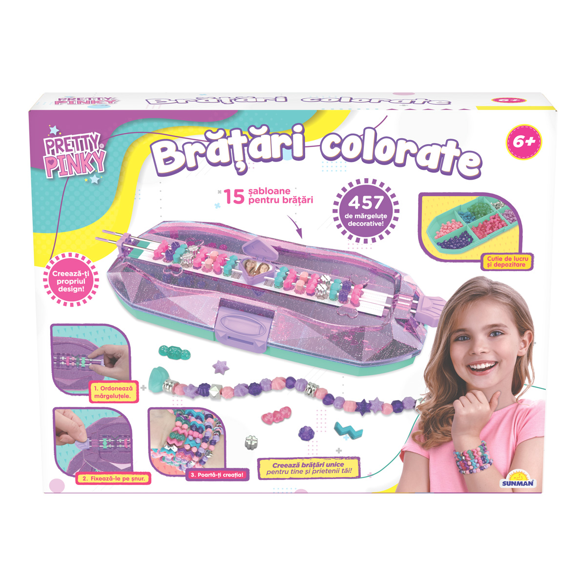 Set Pretty Pinky creatie 15 bratari