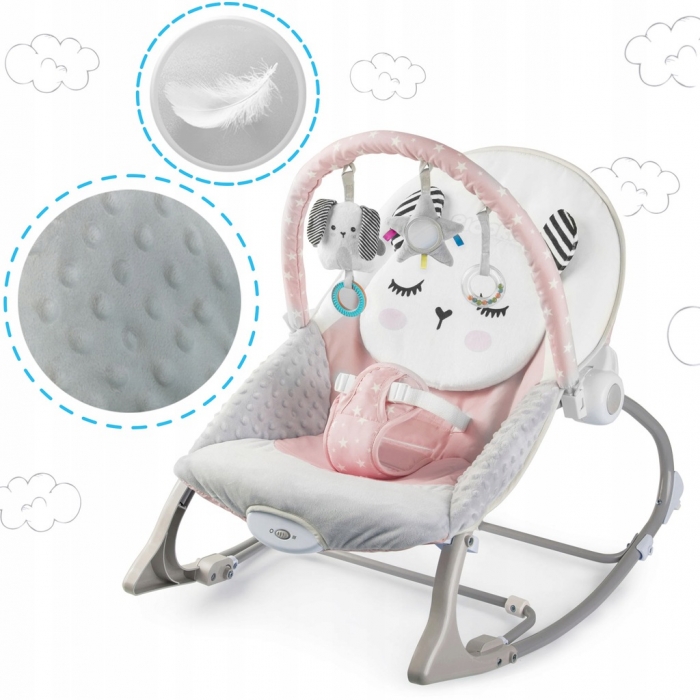 Balansoar Panda Ricokids cu Vibrații - imagine 4