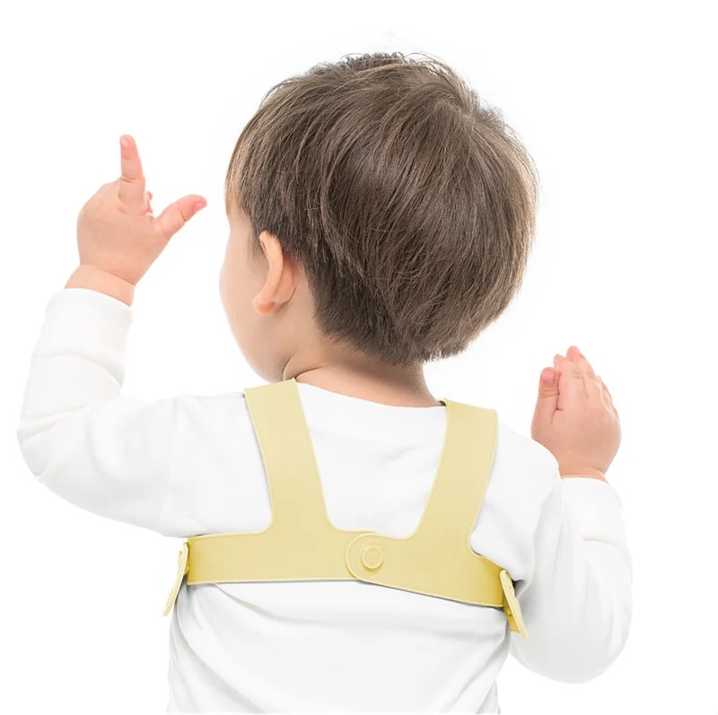 Baveta Minikoioi Flexi Bib Premium, Silicon, Mellow Yellow