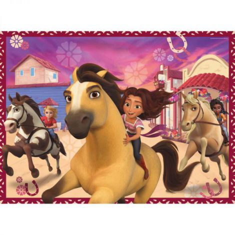 Puzzle Spirit Prieteni pe Viață 150 piese Ravensburger - imagine 2