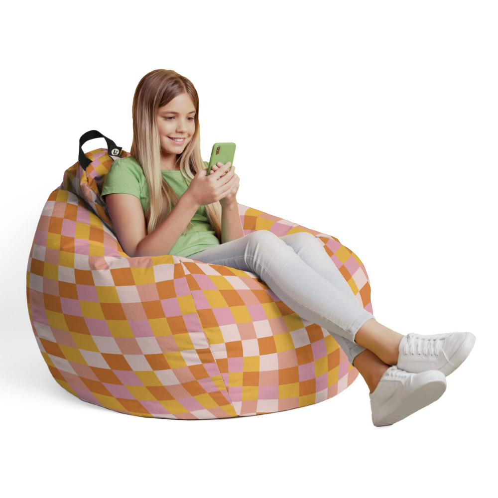 Fotoliu Puf Updeco L Squares, Relaxare & Gaming - imagine 3
