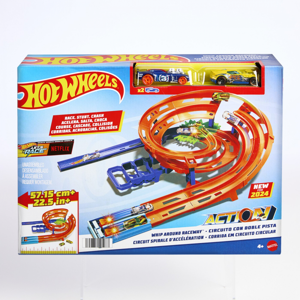 Mattel Hot Wheels Circuit Dublu - Cursa & Cascadorii
