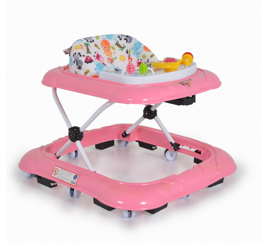 Premergator Moni Jungle Pink cu jucarii interactive - imagine 7