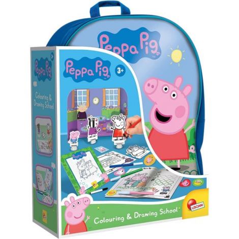 Kit Creație Lisciani Peppa Pig - Ghiozdan Colorat
