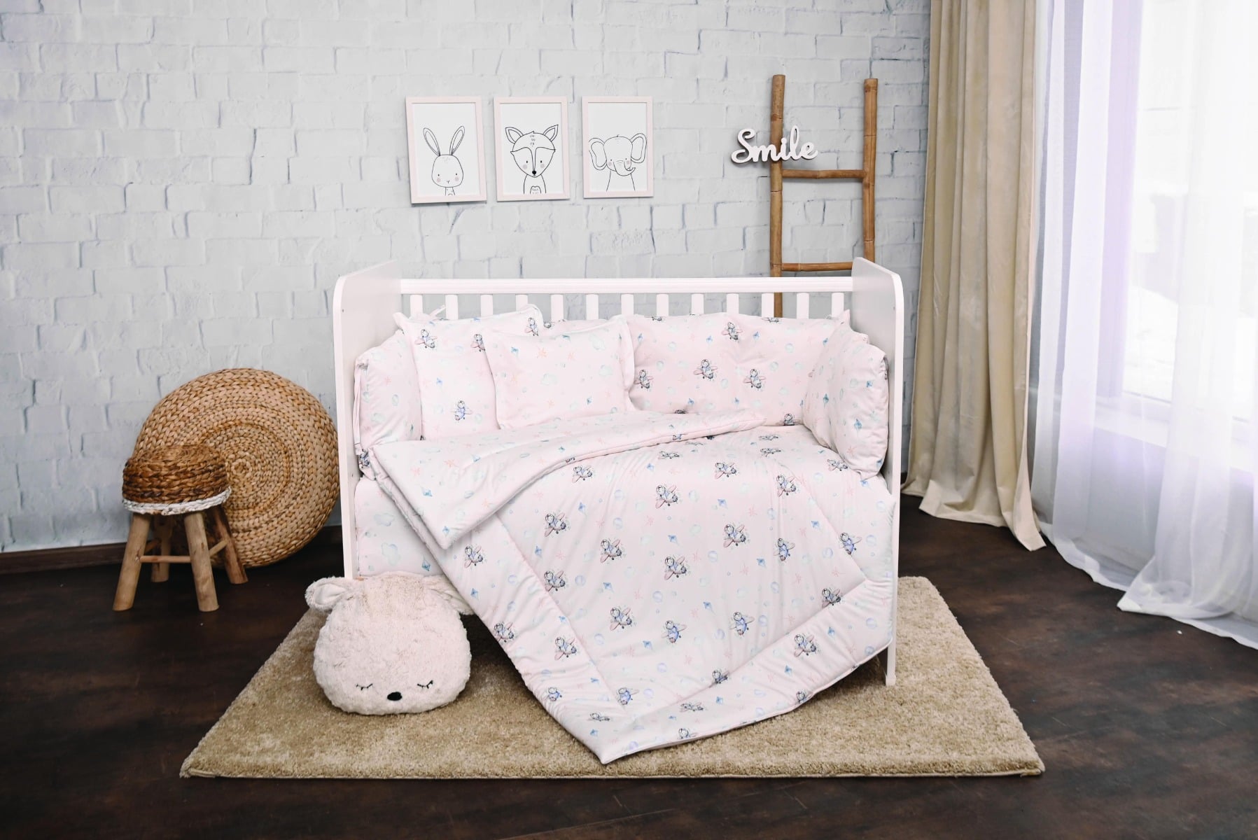Set Lenjerie Pat Lorelli Lily 7 Piese Bumbac