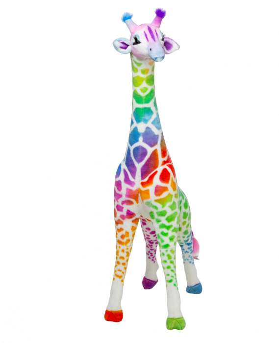 Melissa & Doug Girafa Rainbow Plus Gigant