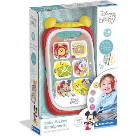 Clementoni Smartphone Interactiv Mickey Mouse - Educativ