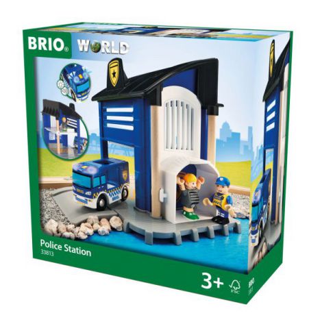 Stație de Poliție Brio - Trenulete Lemn