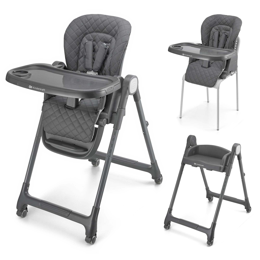 Scaun Kinderkraft Tulo Grey 3-in1 Multifuncțional - imagine 13