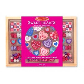 Set Margele Lemn Melissa & Doug Inimioare - imagine 2