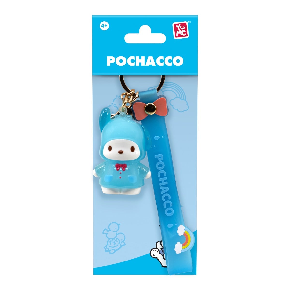 Breloc și Curea Yume Raincoat Pochacco