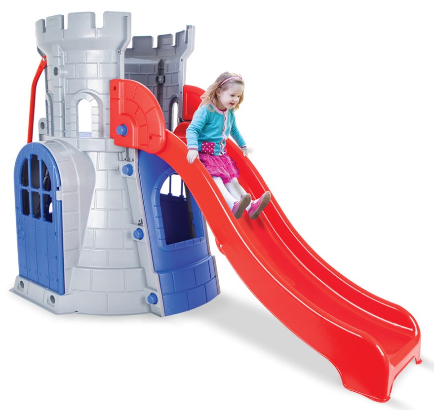 Spațiu Joacă Pilsan Castle Slide cu Tobogan - imagine 3
