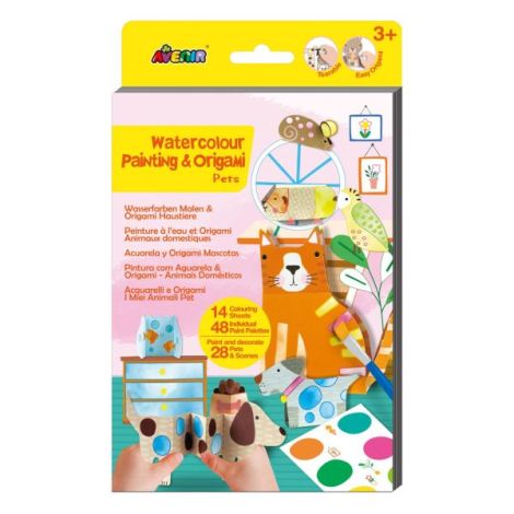 Set Avenir 2-in-1 Pictura & Origami Animale