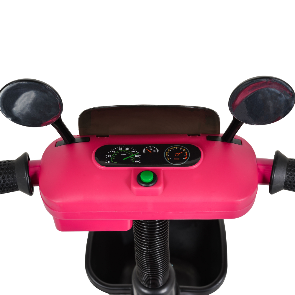 Tricicleta Byox Twidle Pink cu accesorii complete - imagine 2