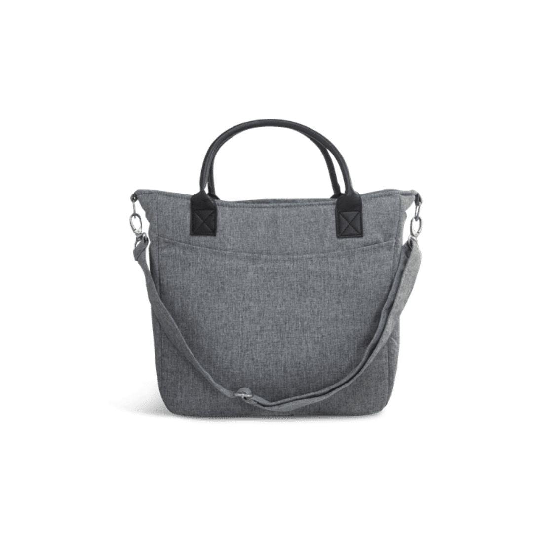 Geantă Scutece Leclerc Grey Melange, Compartimentată