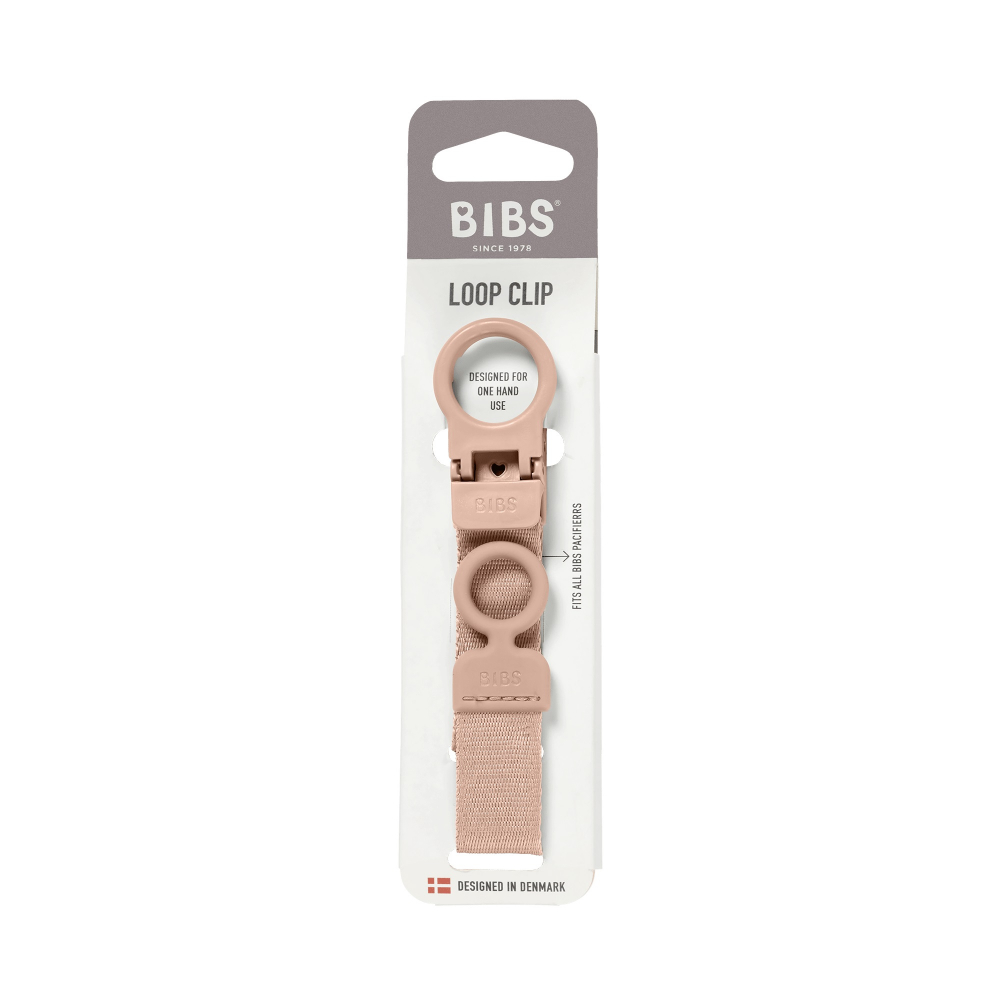 Clip Suze Bibs Loop Blush - Pratic & Sigur - imagine 3