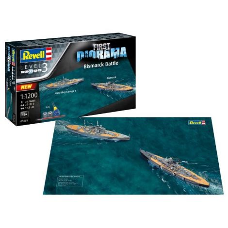 Revell Set 2 Nave Bismarck Modelism