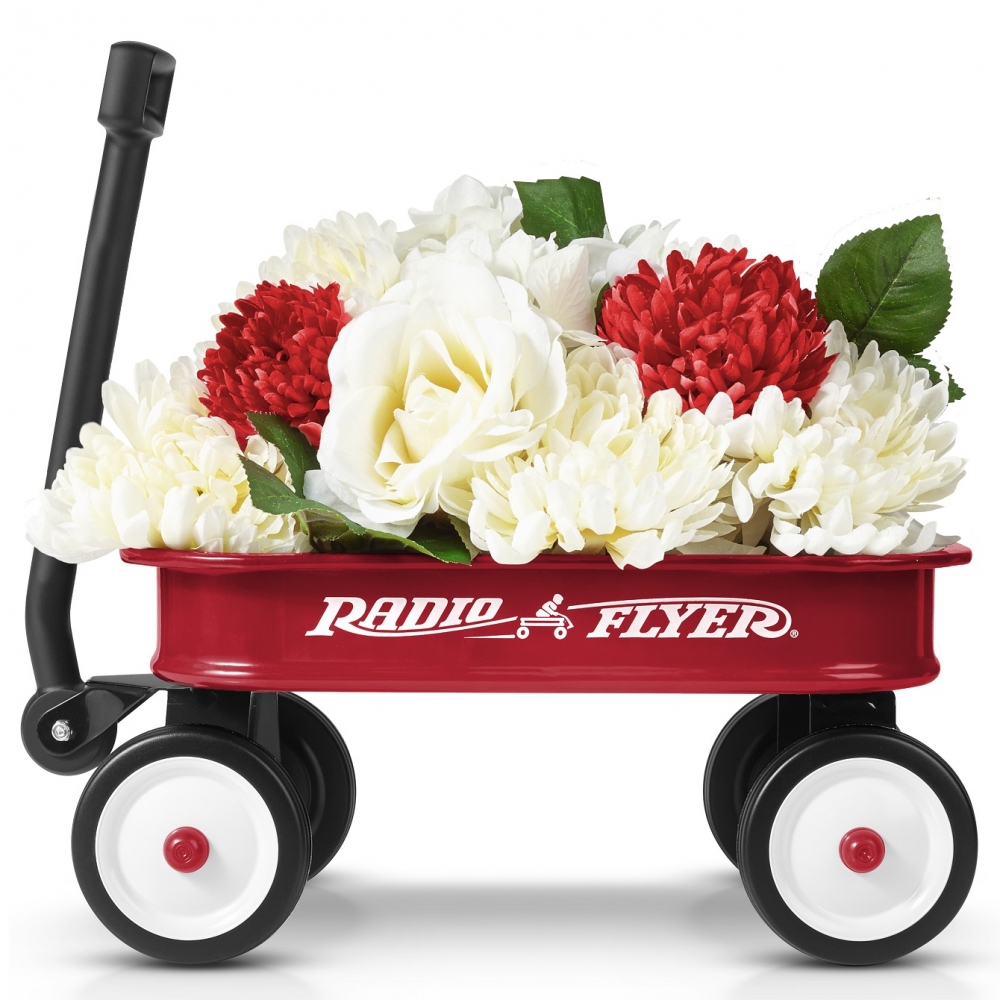 Cărucior Radio Flyer Little Red Wagon - imagine 2