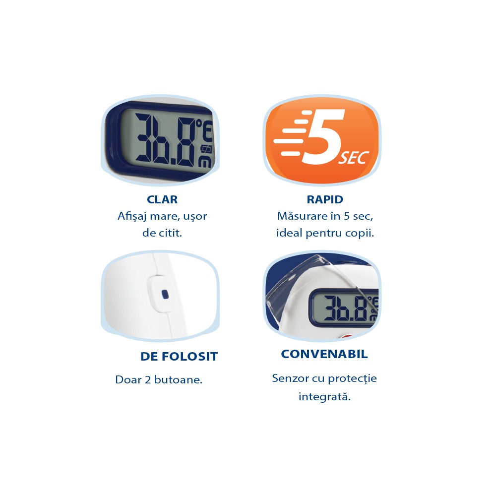 Termometru Infraroșu Pic Solution ThermoEasy - imagine 3