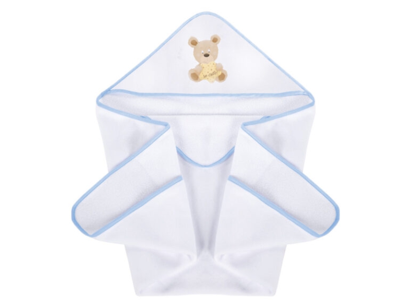 Prosop Baie Klups Teddy Blue, Moale și Călduros