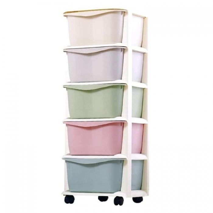 Raft Organizator ModernHome 5 Compartimente Copii - imagine 4