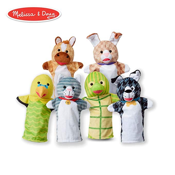 Set Păpuși Mână Animale Melissa & Doug