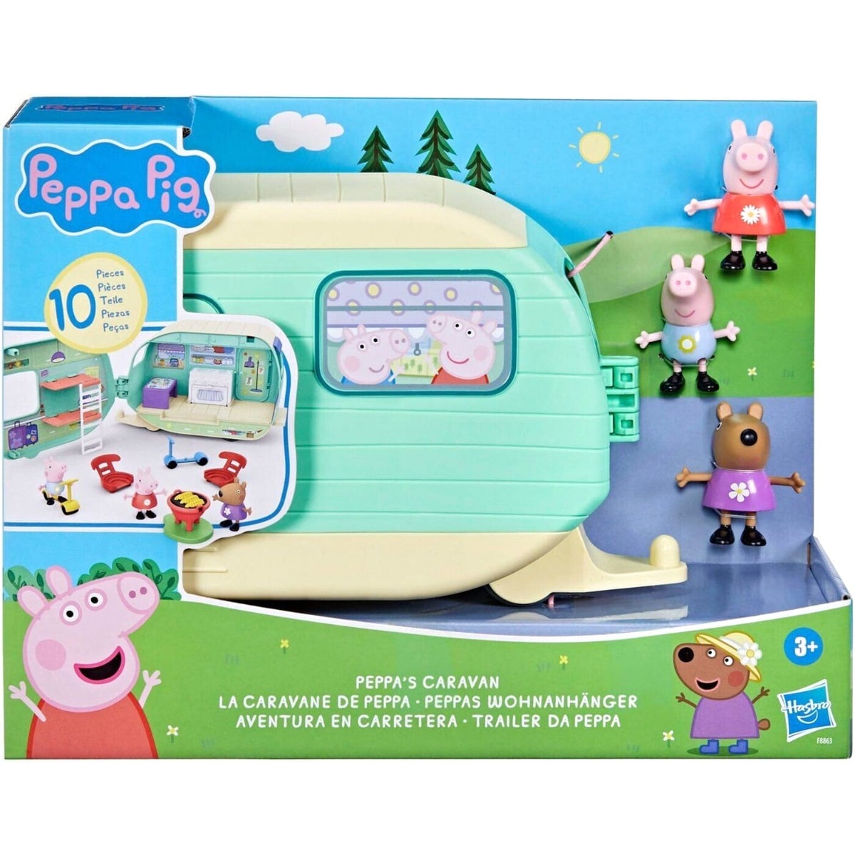 Set Figurine Peppa Pig Caravana, F8863