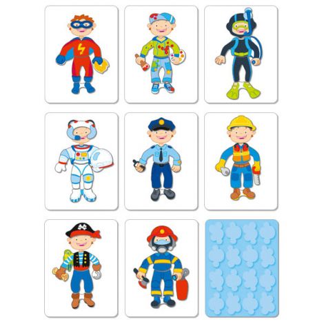 Joc Magnetic Meserii Goki | 43 Piese Educativ - imagine 4