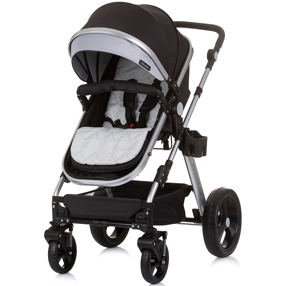 Carucior Chipolino Havana 2 in 1 Obsidian Silver