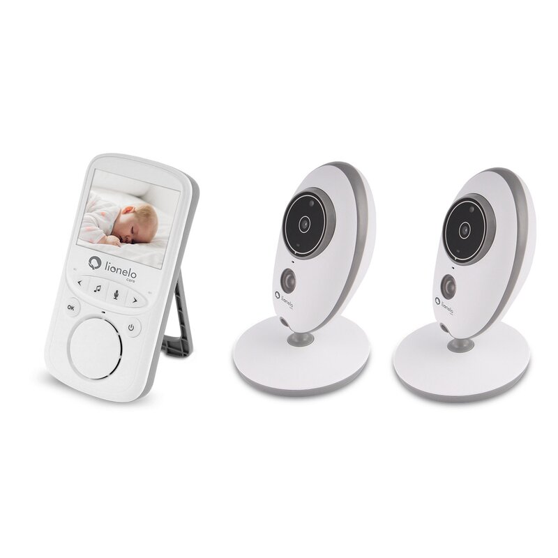 Monitor video Lionelo Babyline 5.1 - 2 camere + 24h baterie