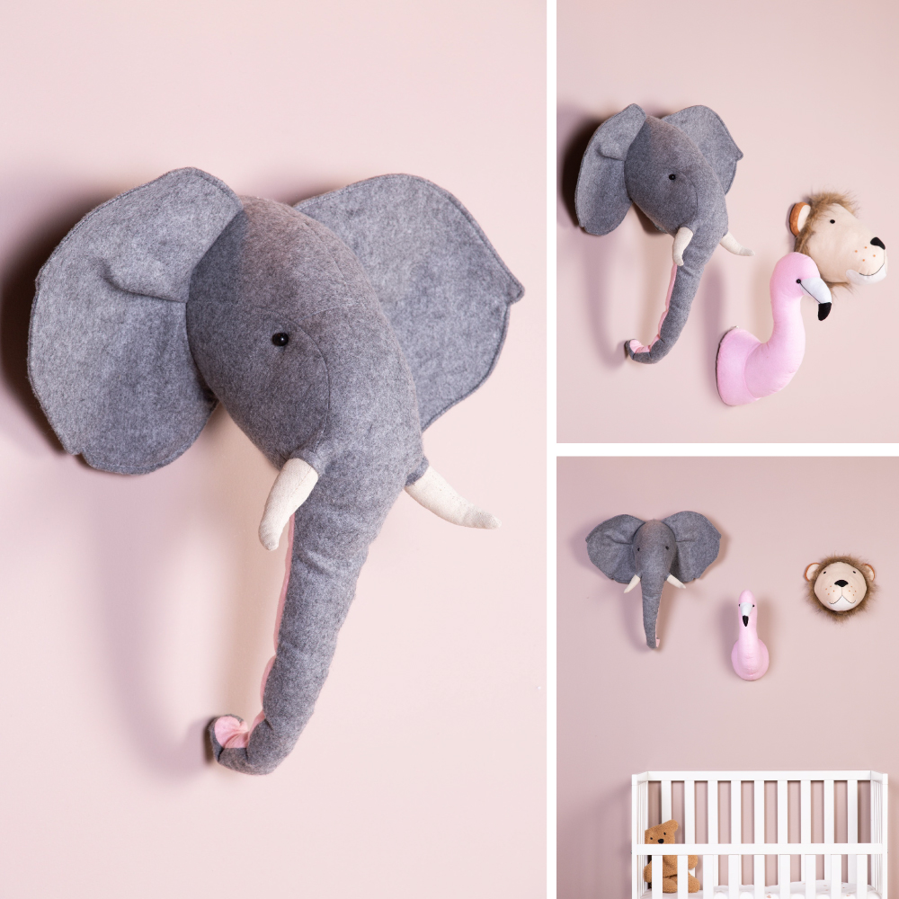 Decoratiune Perete Elefant Childhome | Design Jungla - imagine 2