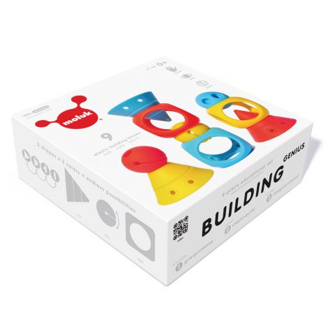 Building Genius Moluk | Set Senzorial Constructie 9 Piese - imagine 4