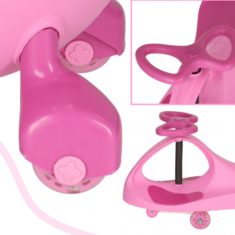 Plasmacar Gravitational Ikonka Pink cu LED-uri - imagine 3