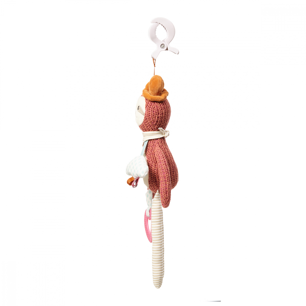 Babyono Jucărie Plus Carucior | Sloth Leon - imagine 4