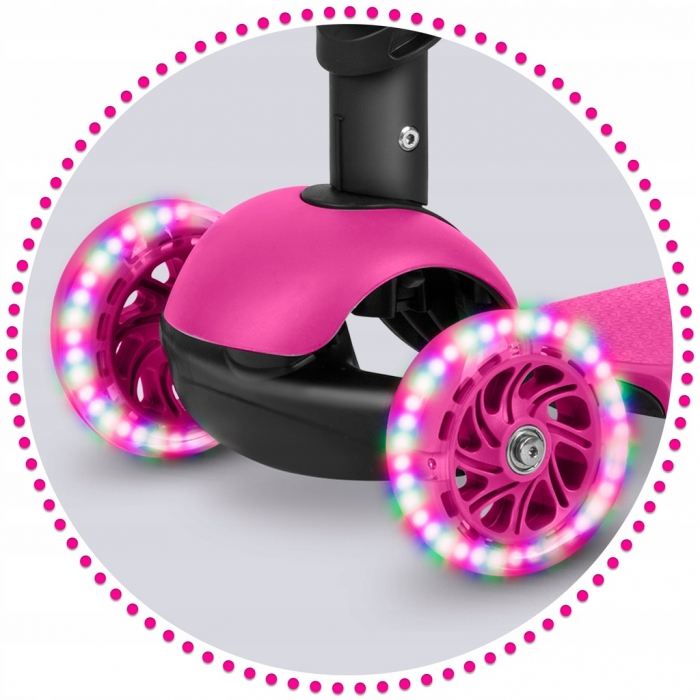 Trotineta 3 in 1 Ricokids Buggy Roz - imagine 6
