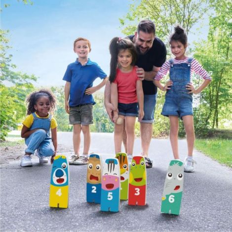 Ses Creative Joc Bowling si Aruncare Inelului 2 in 1 - imagine 2