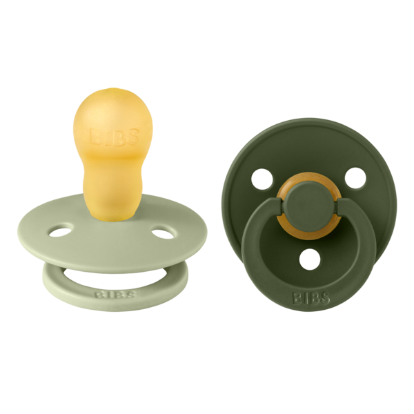 Set 2 Suzete Bibs Latex, Rotunde, 18 luni + - imagine 4