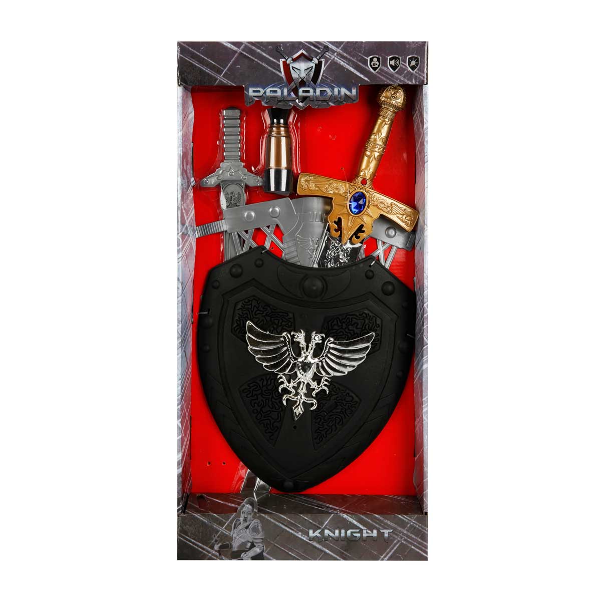 Set Cavaler Paladin cu Scut și Sabie Sunet