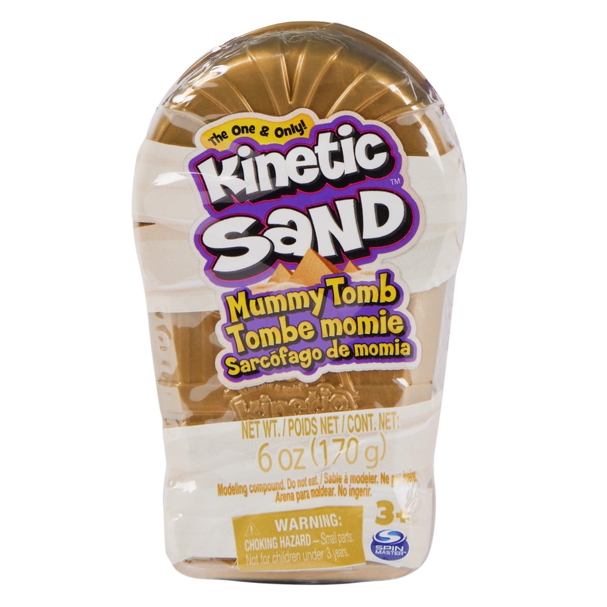 Kinetic Sand Mummy Tomb, Set Nisip & Forme