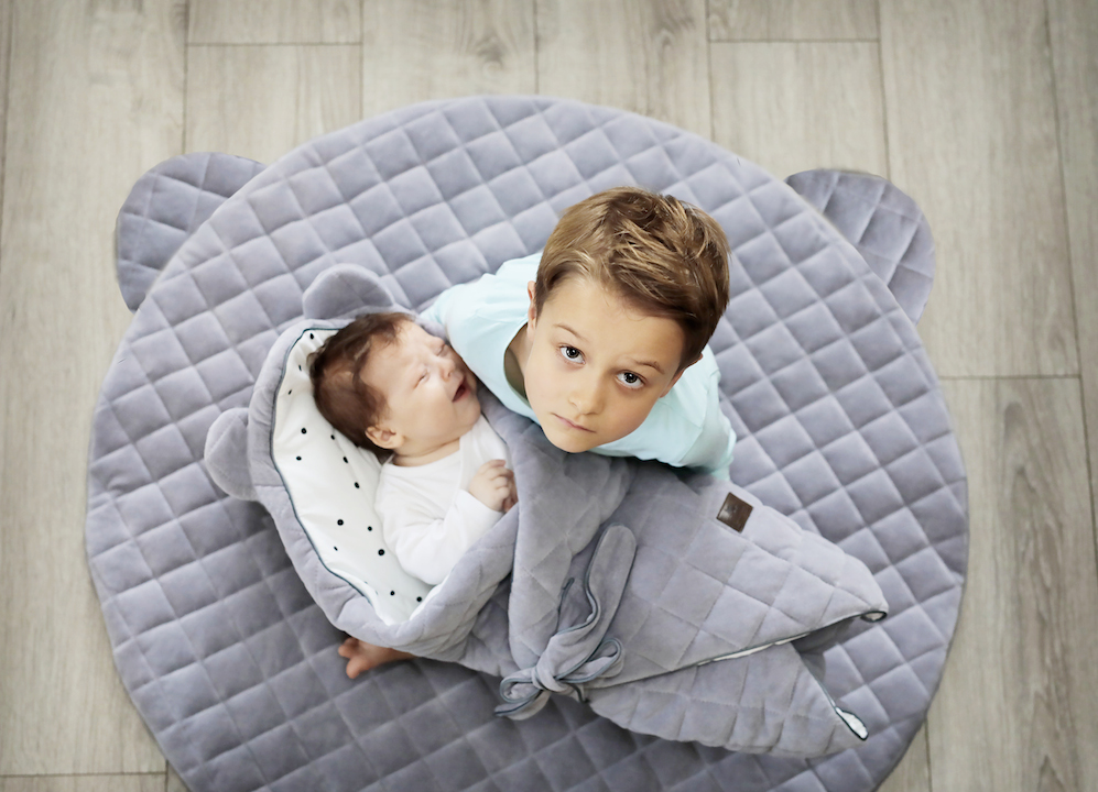 Wrap Babyhorn Gri Nor Pufos | Nou-Născuți - imagine 6