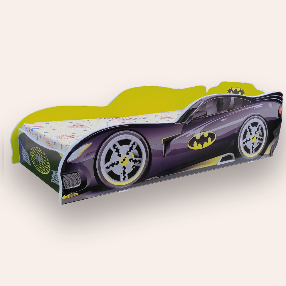 Pat Copii Batman Masina Galben | Cameramagica