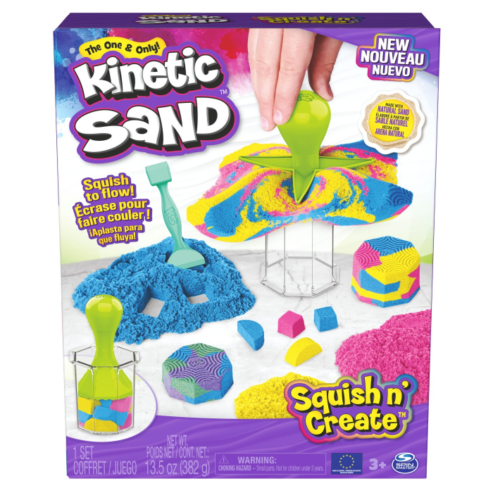 Kinetic Sand Squish N Create Set Creatie 382g