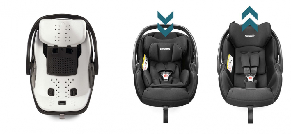 Carucior 3 in 1 Peg Perego Veloce SLK, 0-22kg - imagine 10