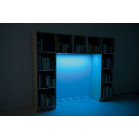 Biblioteca Qaudro Alb Moje Bambino cu Iluminare LED - imagine 6