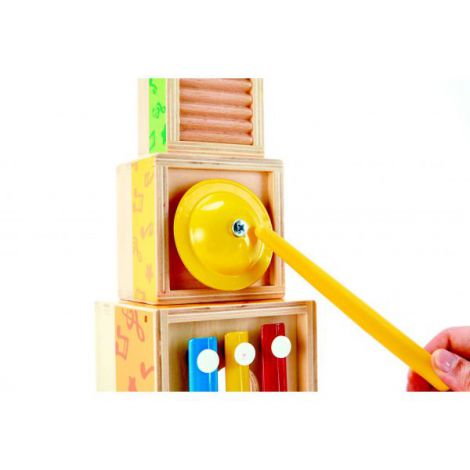 Hape Set Muzical Educativ din Lemn pentru Copii - imagine 8