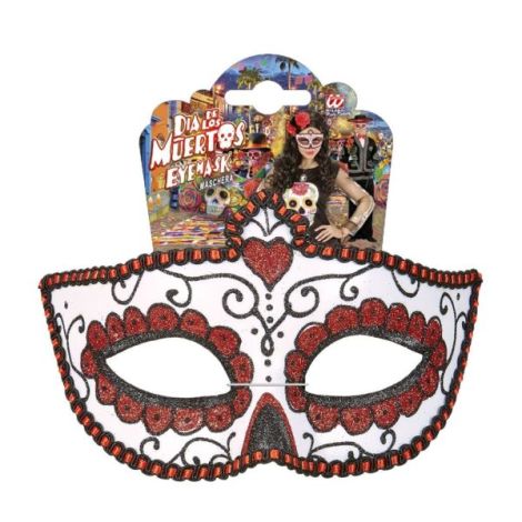 Masca Dia de los Muertos Widmann Italia - imagine 3