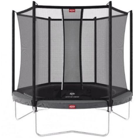 Trambulina Berg Favorit Regular 270 cm Gri + Plasa