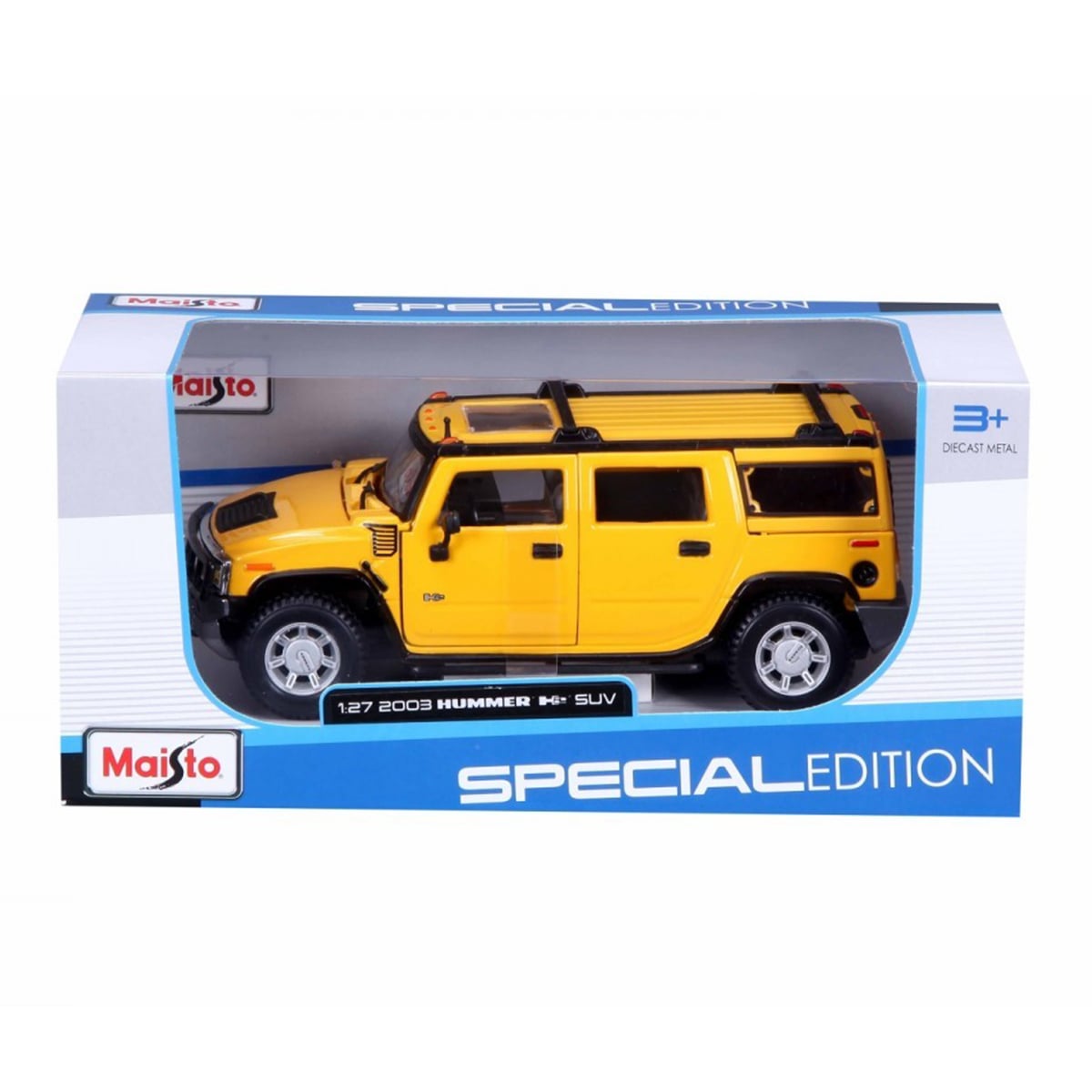 Maisto Hummer H2 Galben 1:27 | Masinuta Metal